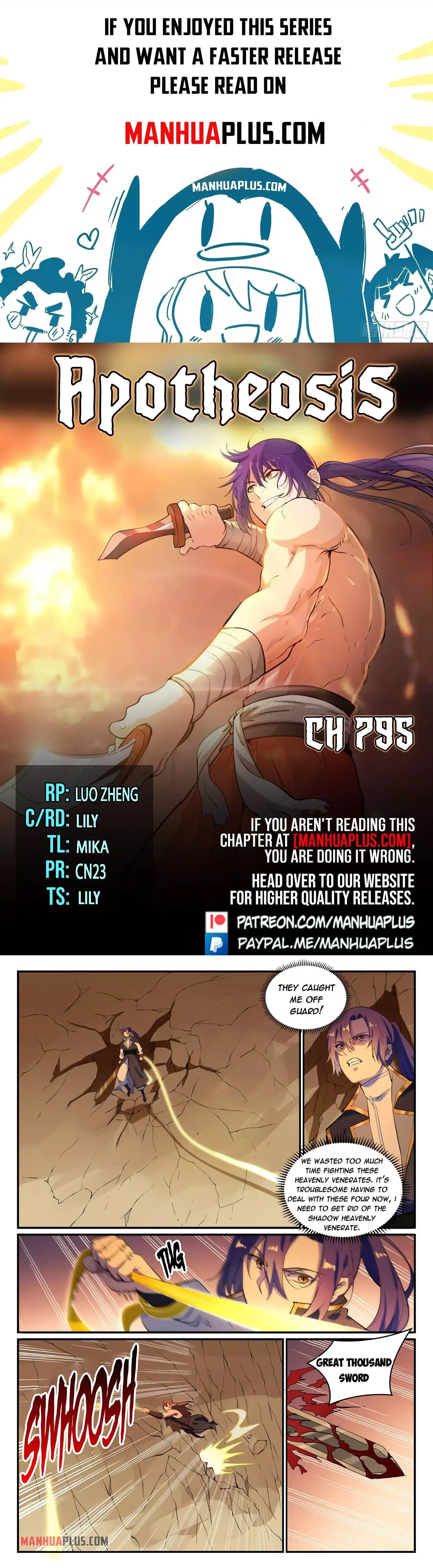 Apotheosis Chapter 795 page 1