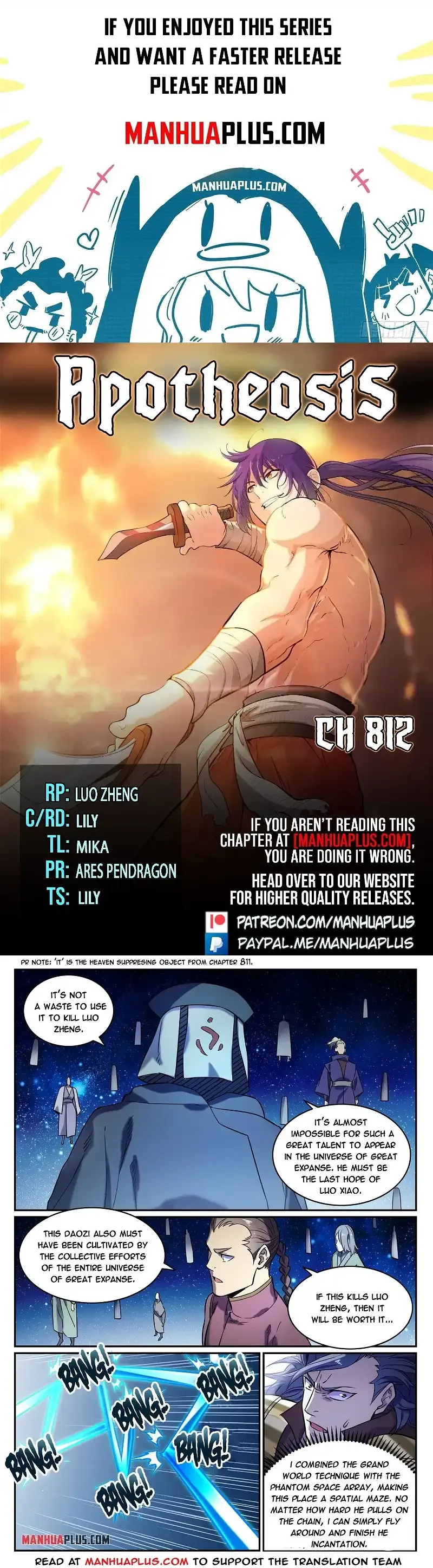 Apotheosis Chapter 812 page 1