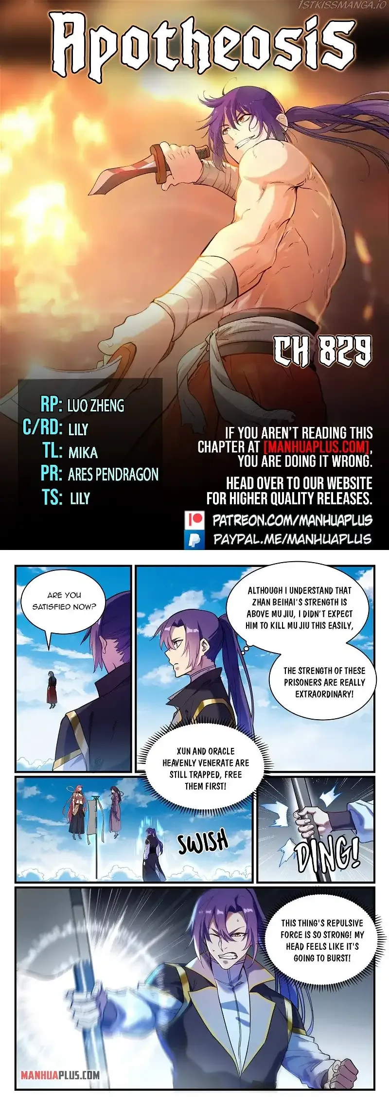 Apotheosis Chapter 829 page 1