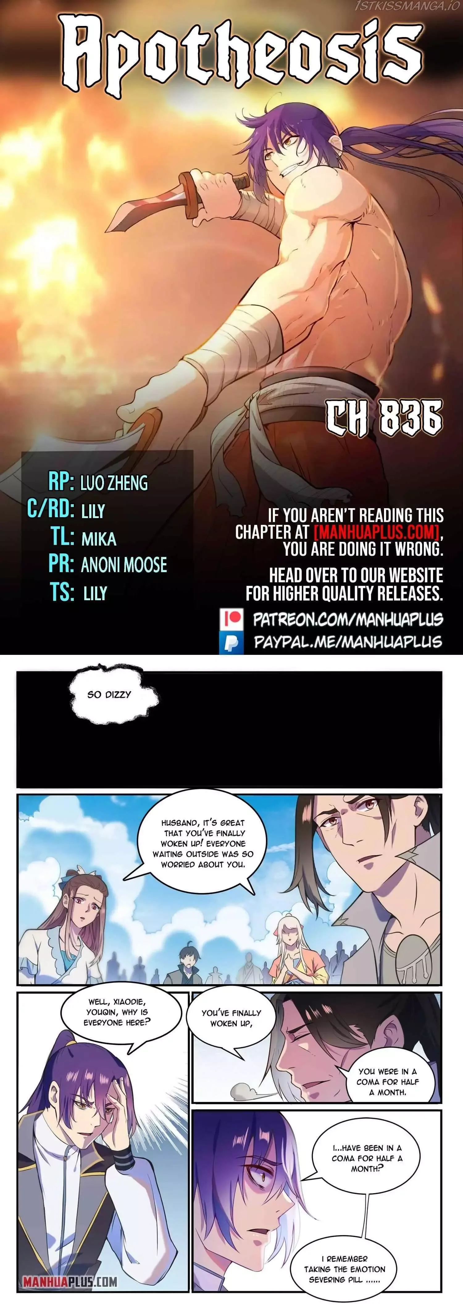 Apotheosis Chapter 836 page 1