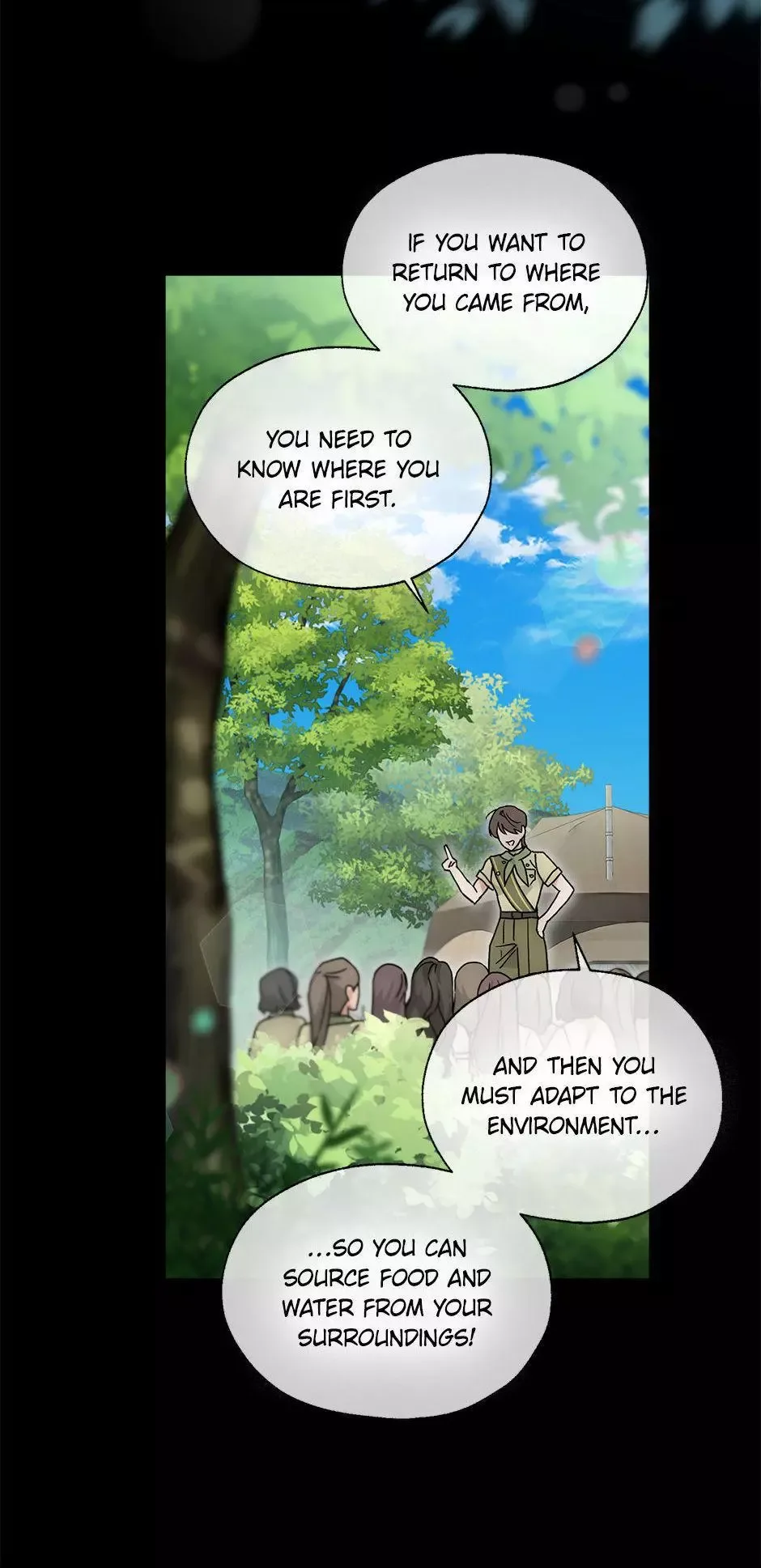 Trapped on a Remote Island With the Male Leads Chapter 1 page 5