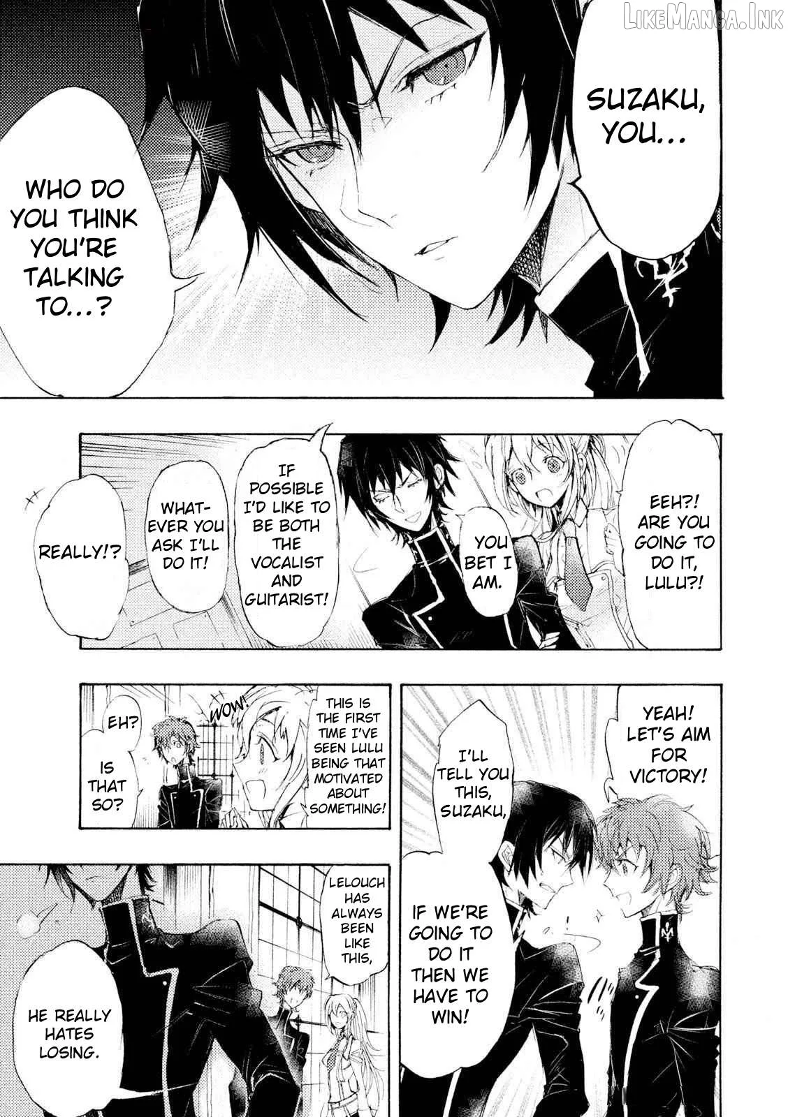 Code Black: Hayabiki no Lelouch Chapter 1 page 10