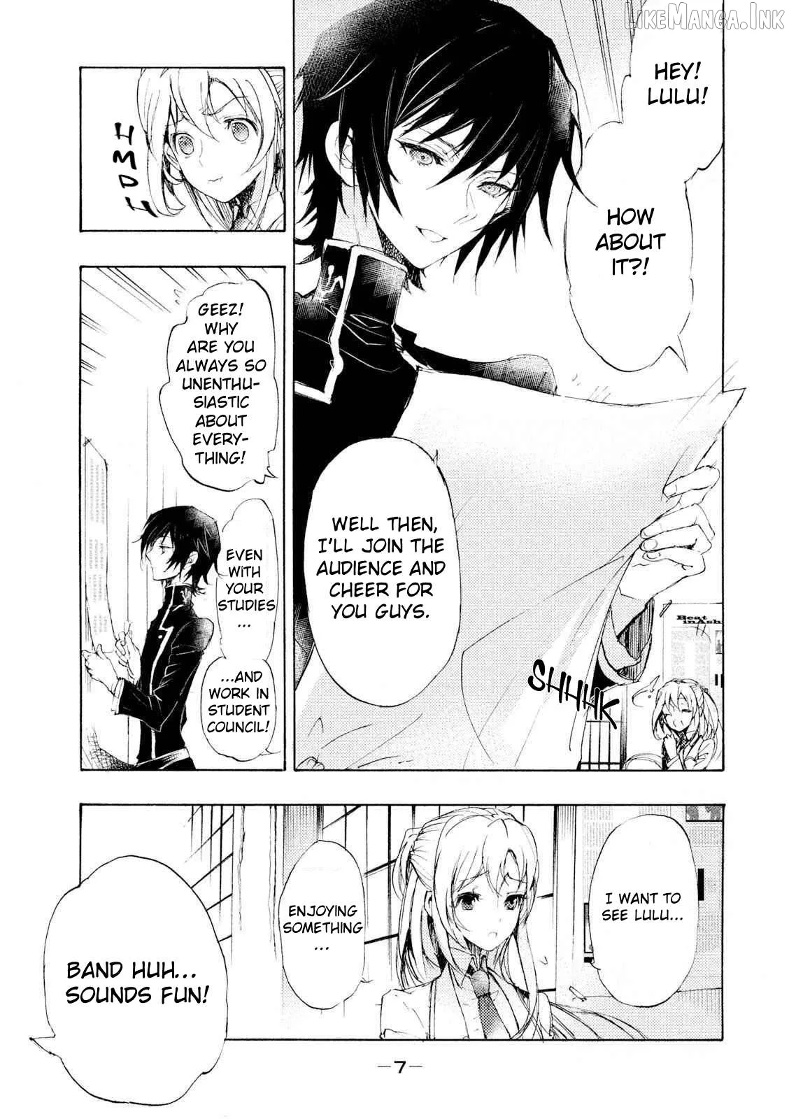 Code Black: Hayabiki no Lelouch Chapter 1 page 8