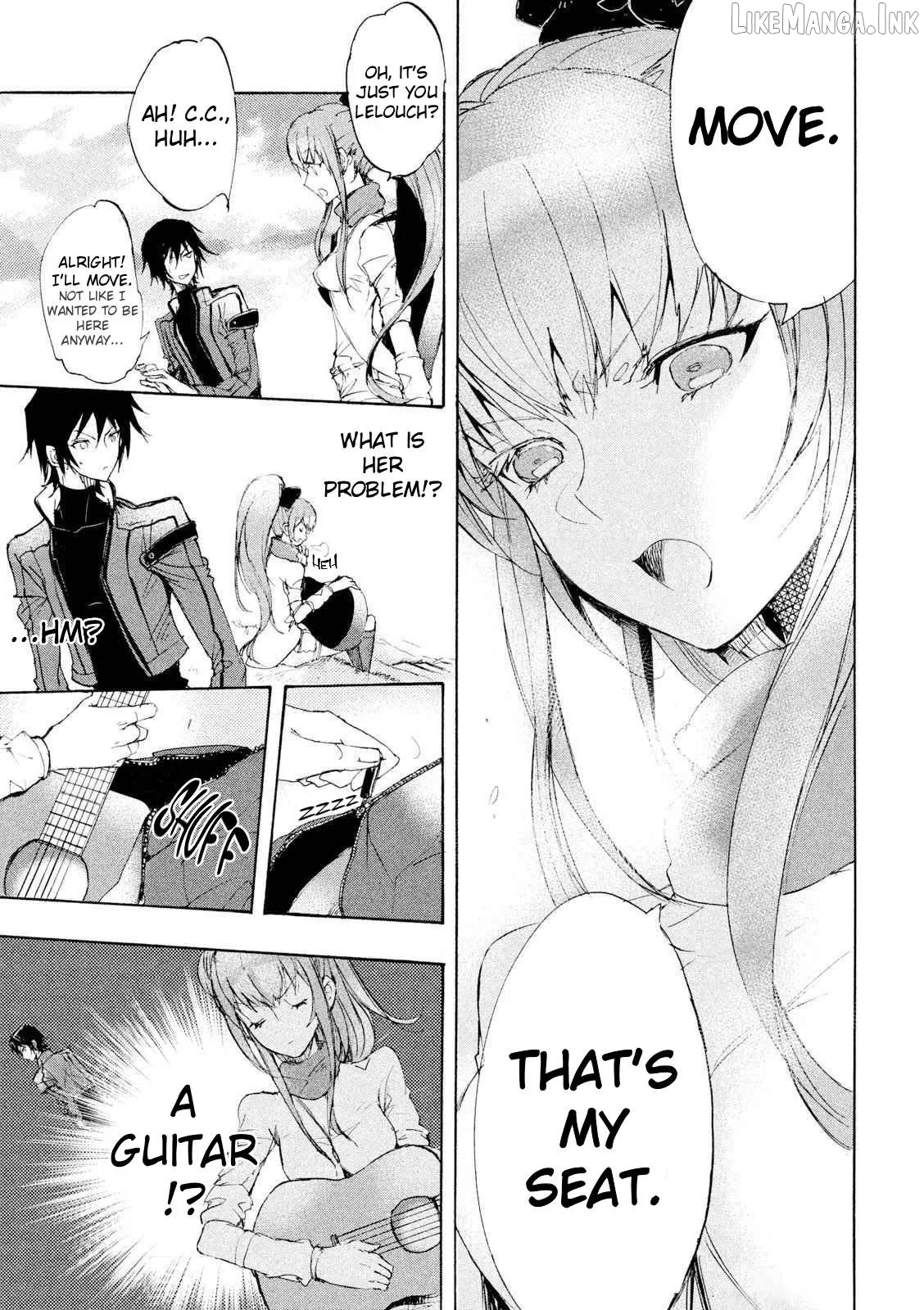 Code Black: Hayabiki no Lelouch Chapter 3 page 5