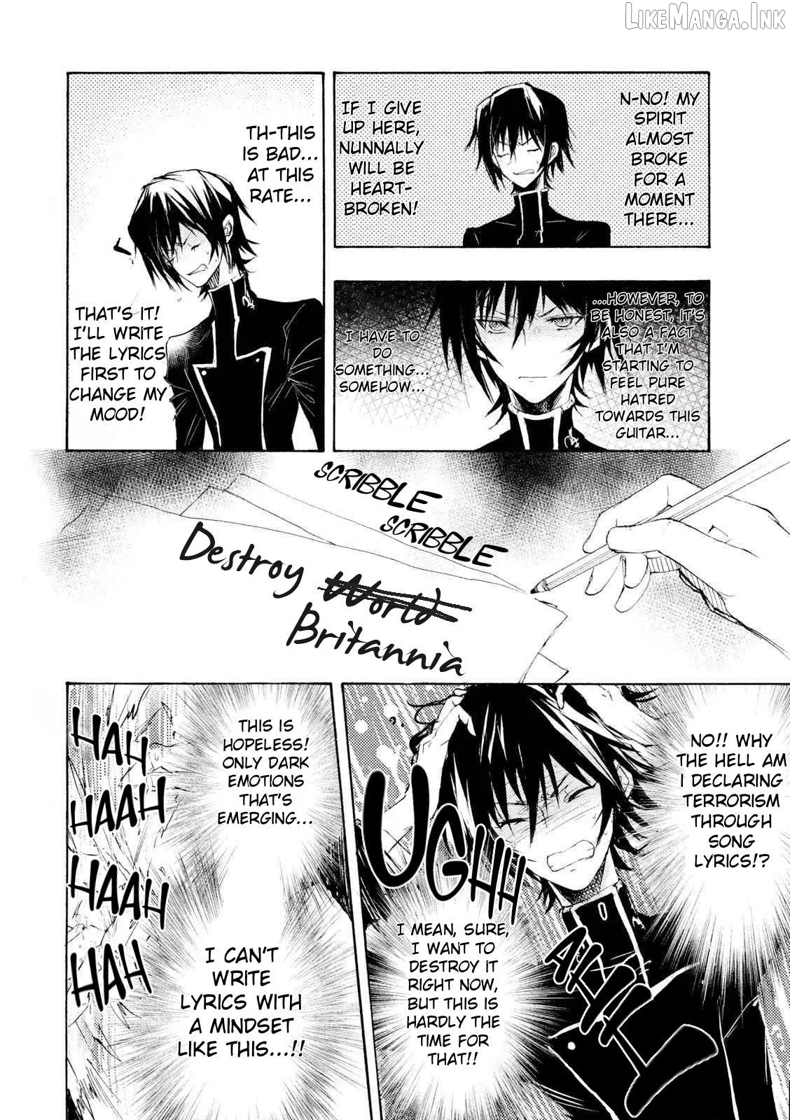 Code Black: Hayabiki no Lelouch Chapter 2 page 12