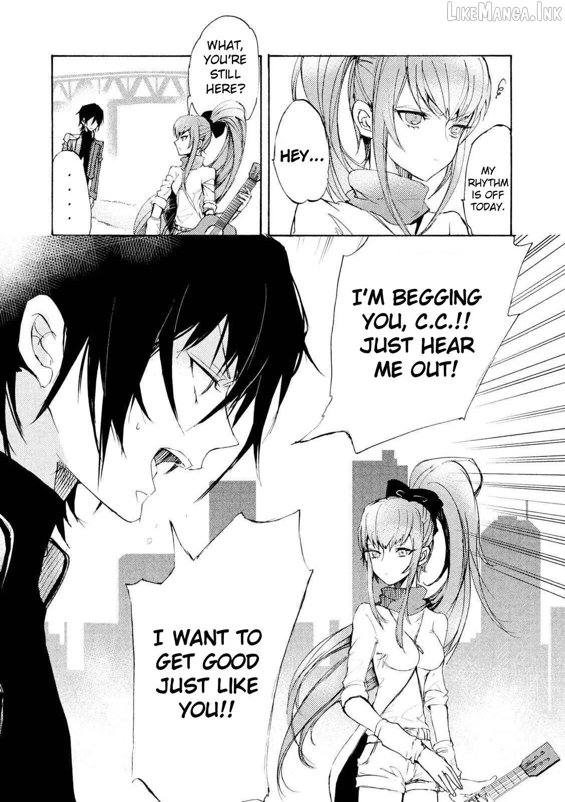 Code Black: Hayabiki no Lelouch Chapter 3 page 8