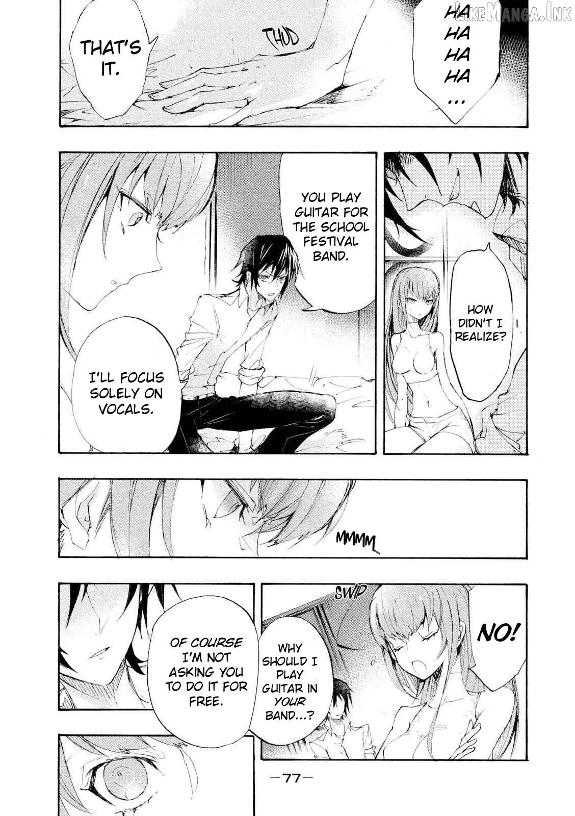 Code Black: Hayabiki no Lelouch Chapter 4 page 14