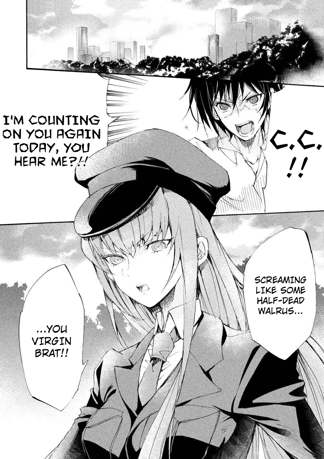 Code Black: Hayabiki no Lelouch Chapter 5 page 7