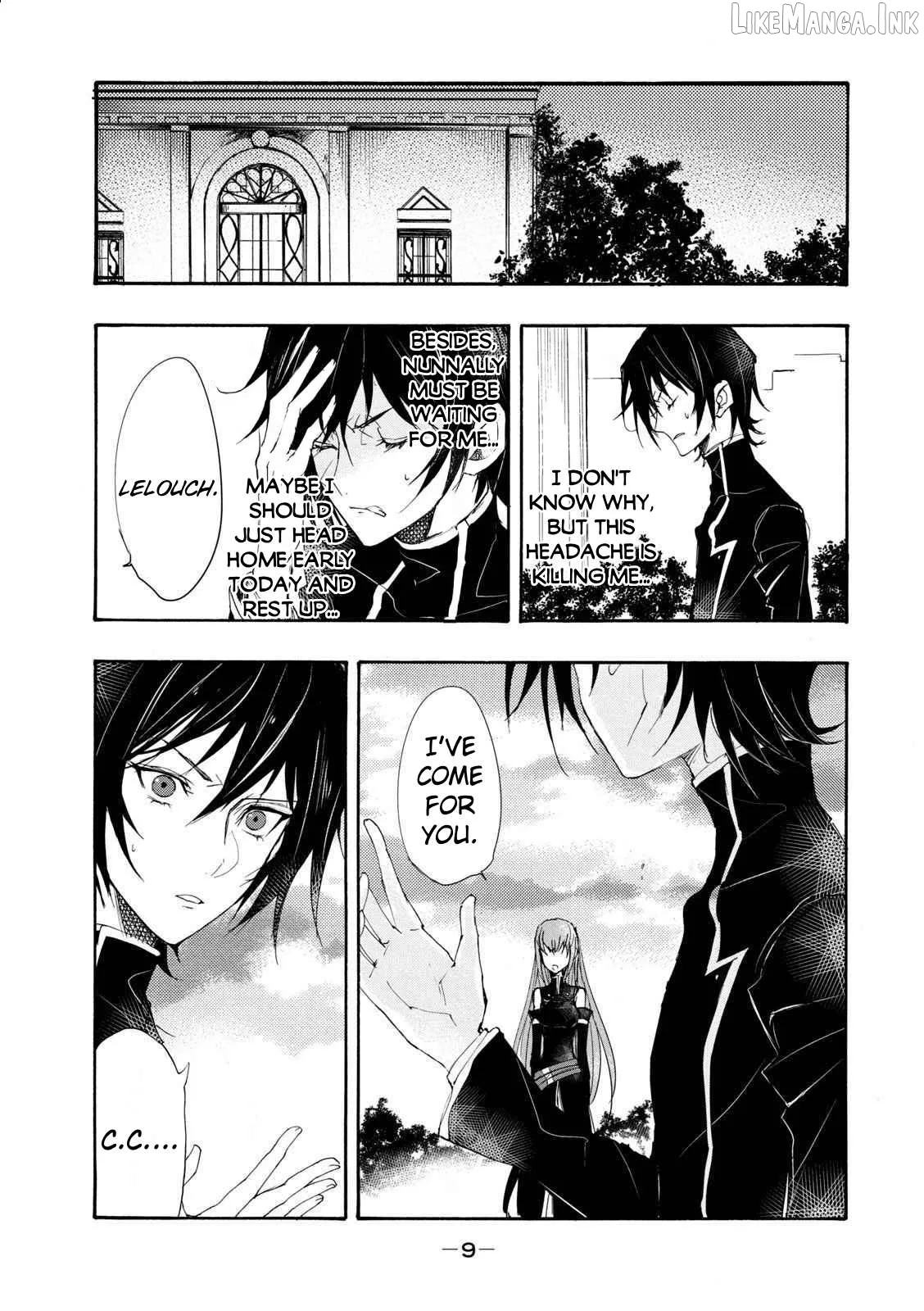 Code Black: Hayabiki no Lelouch Chapter 6 page 10