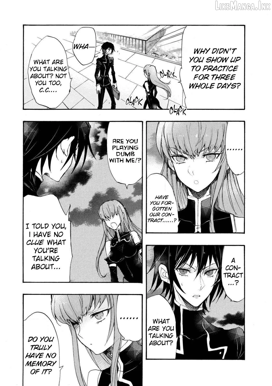 Code Black: Hayabiki no Lelouch Chapter 6 page 11
