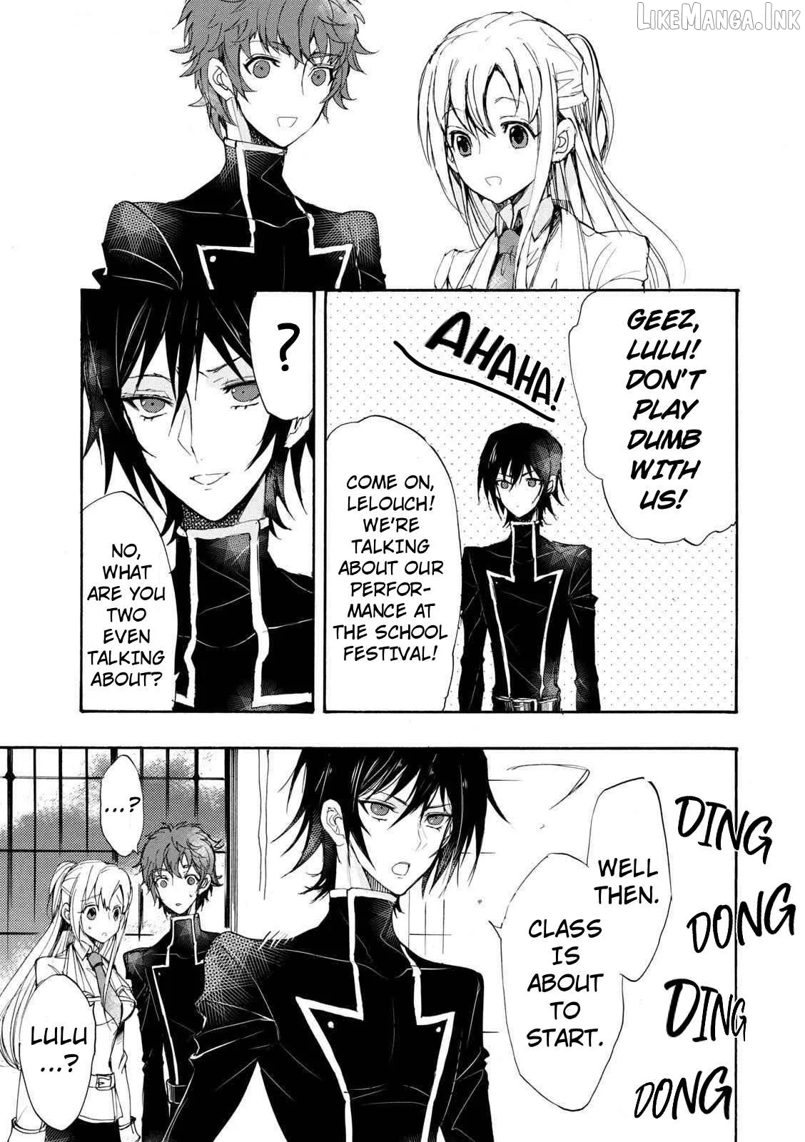 Code Black: Hayabiki no Lelouch Chapter 6 page 8