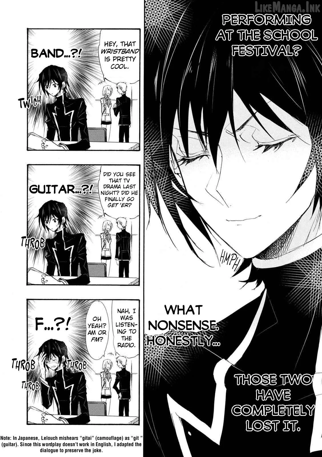Code Black: Hayabiki no Lelouch Chapter 6 page 9