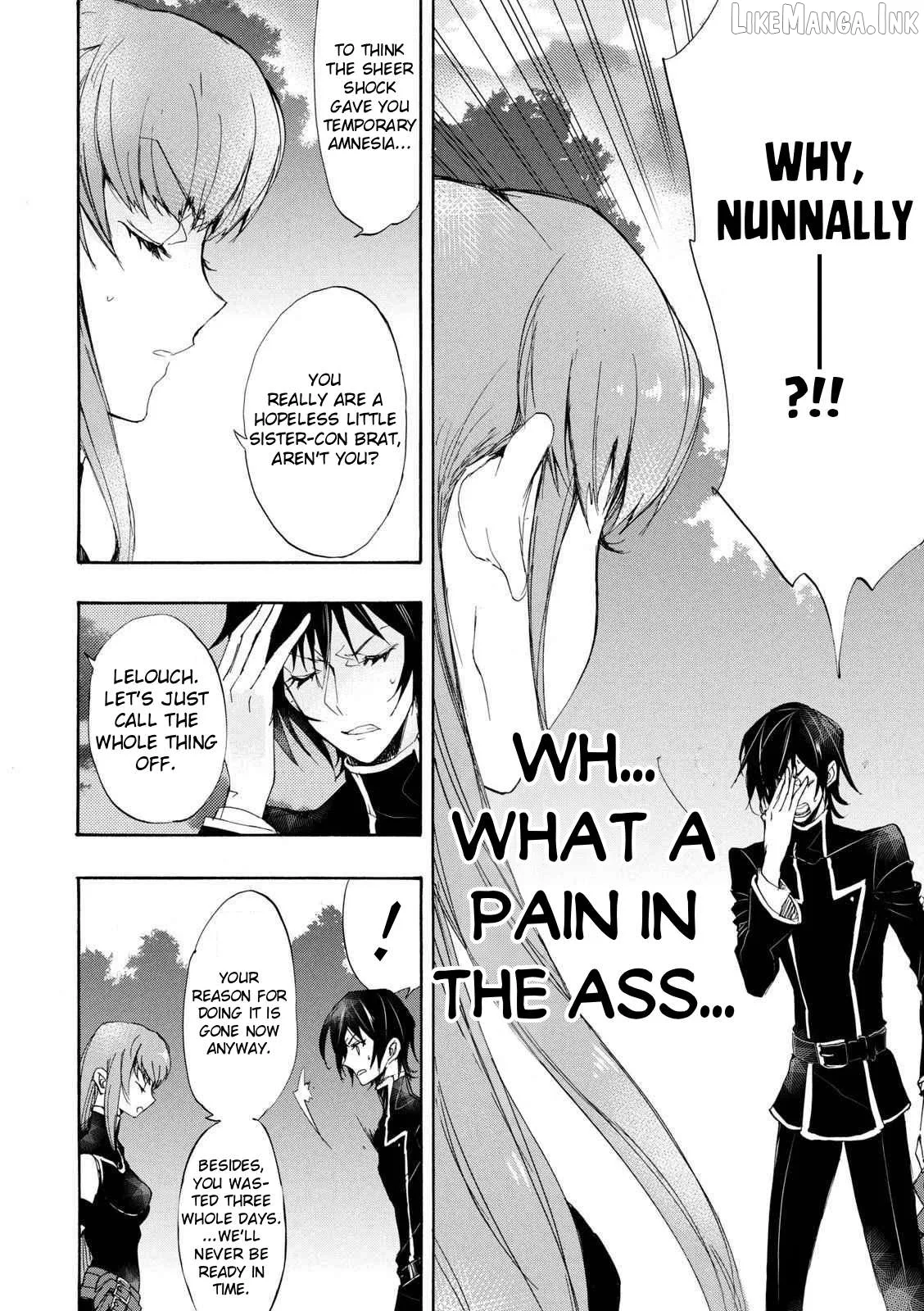 Code Black: Hayabiki no Lelouch Chapter 6 page 17
