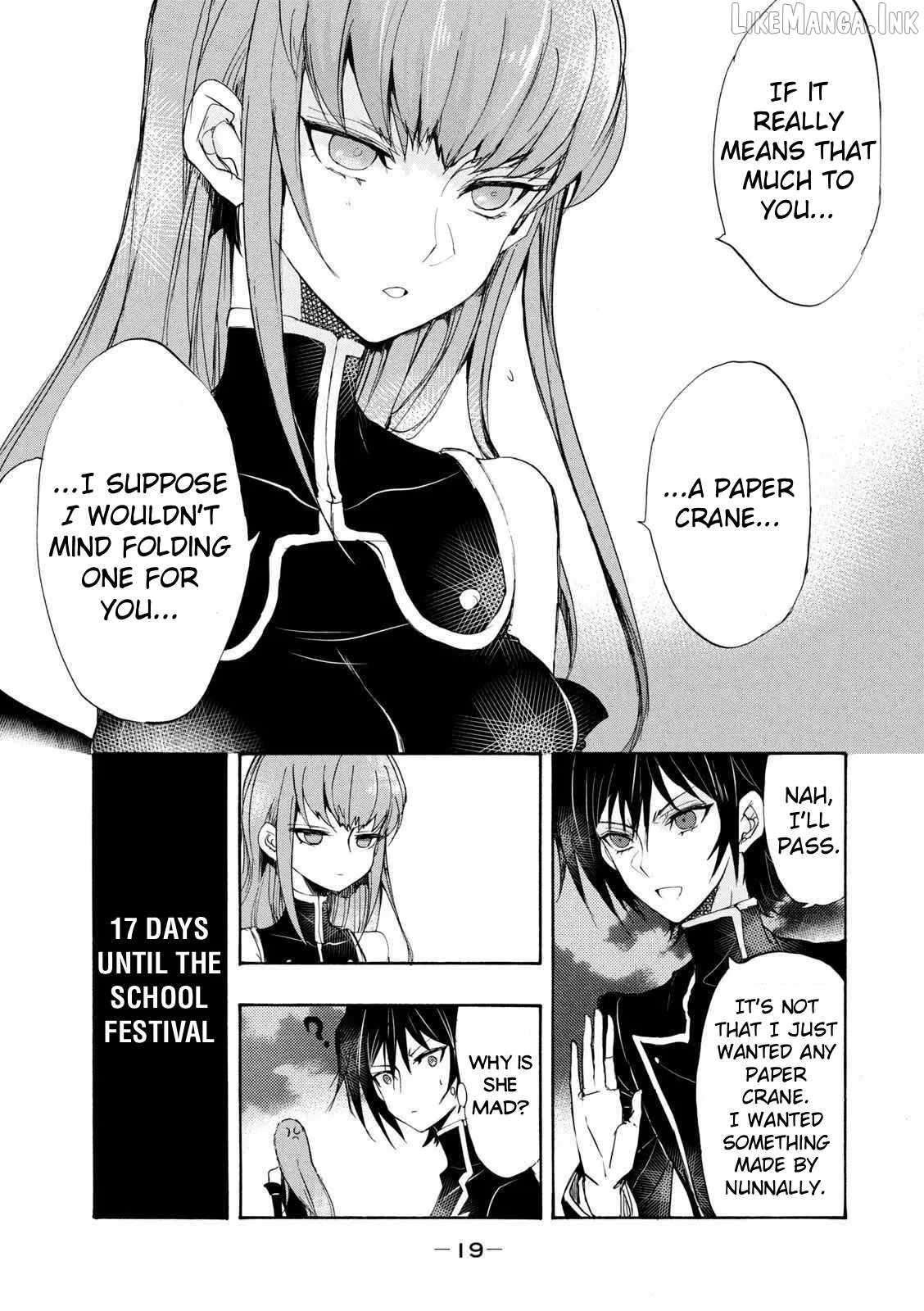 Code Black: Hayabiki no Lelouch Chapter 6 page 20