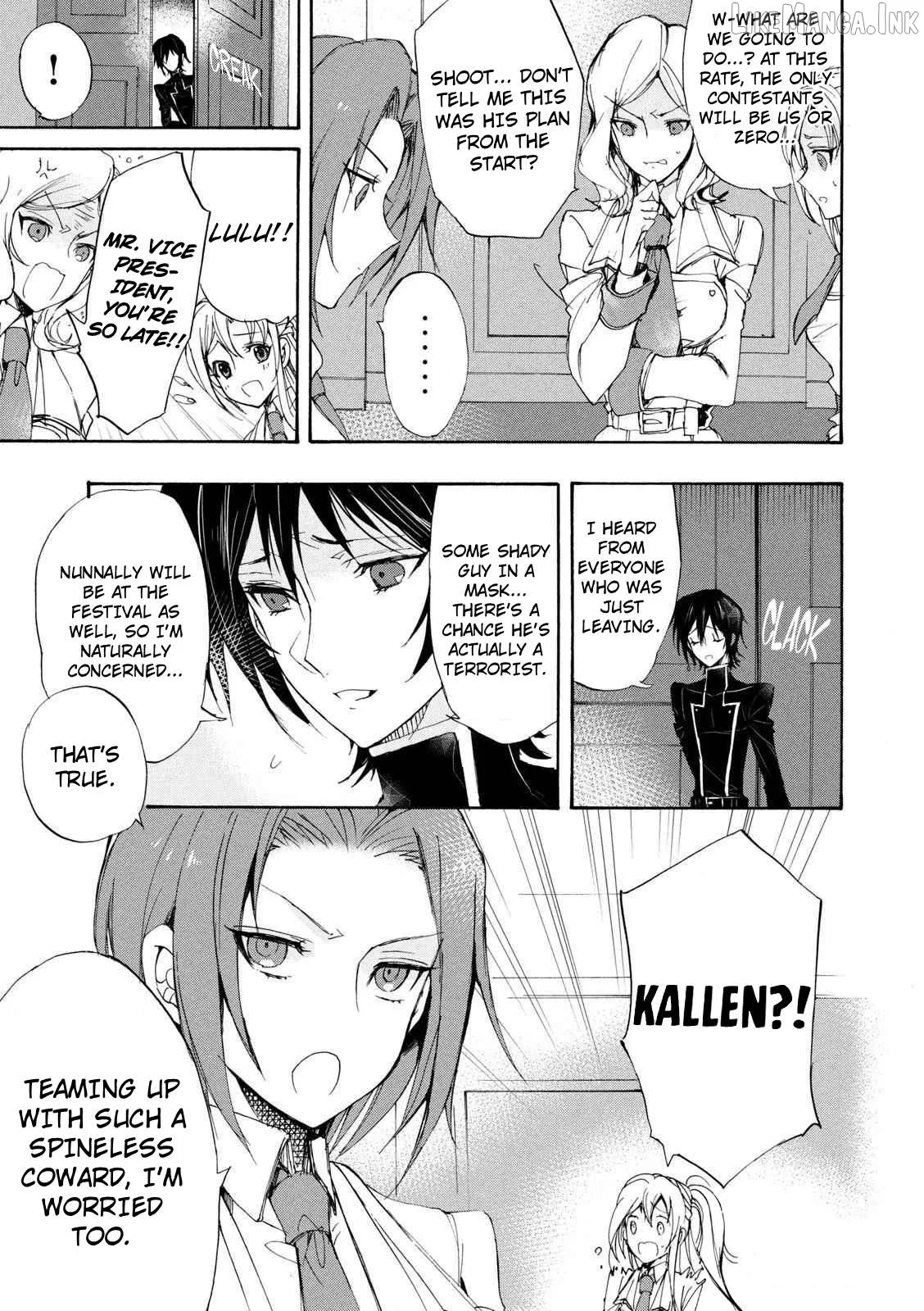 Code Black: Hayabiki no Lelouch Chapter 8 page 14
