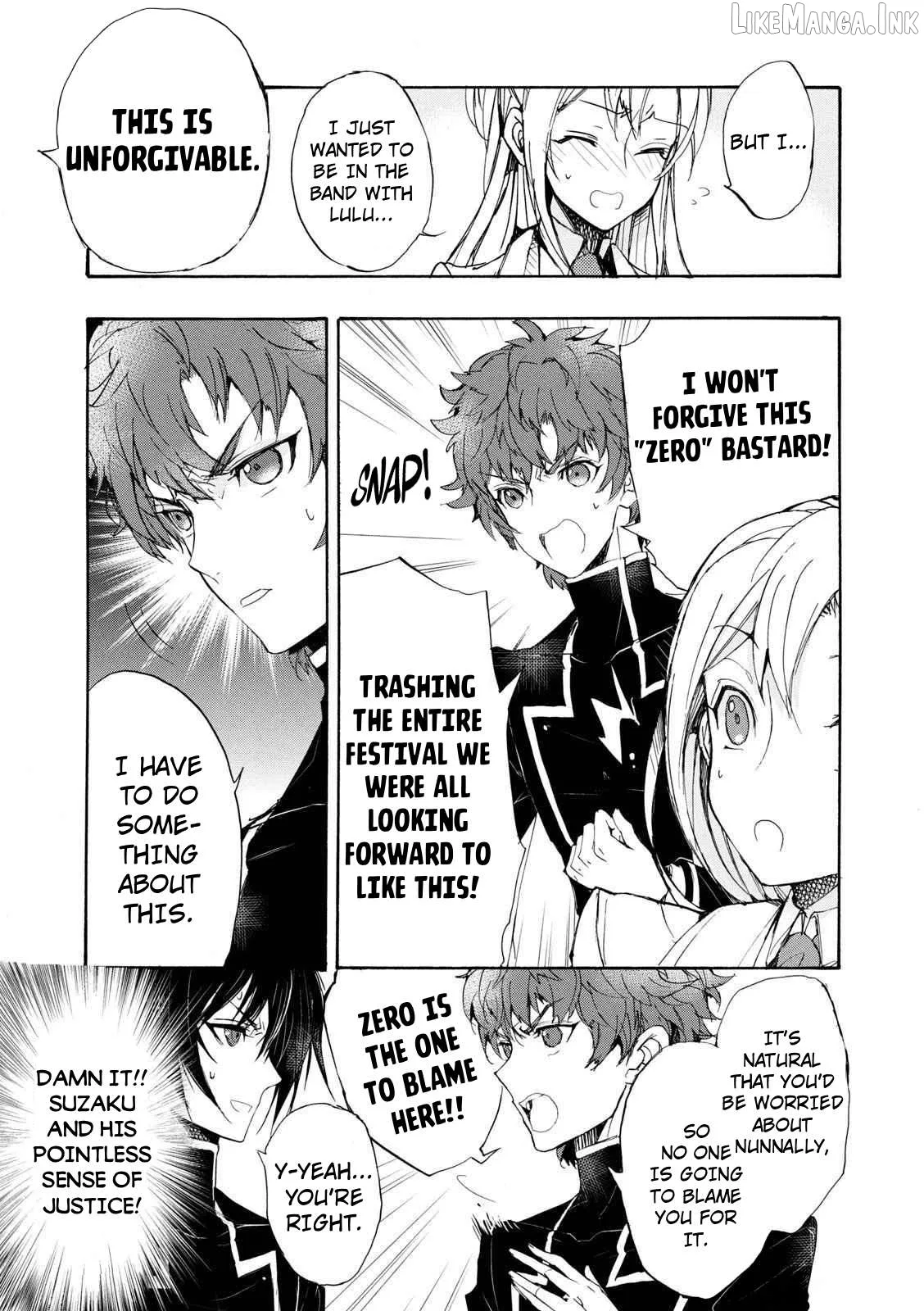Code Black: Hayabiki no Lelouch Chapter 8 page 16