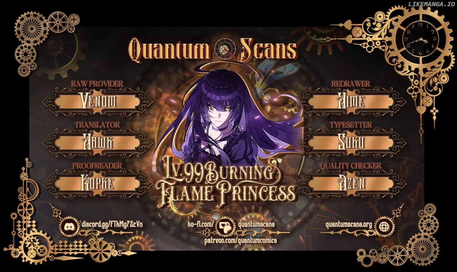 Lv.99 Princess of Black Flame Chapter 10 page 1