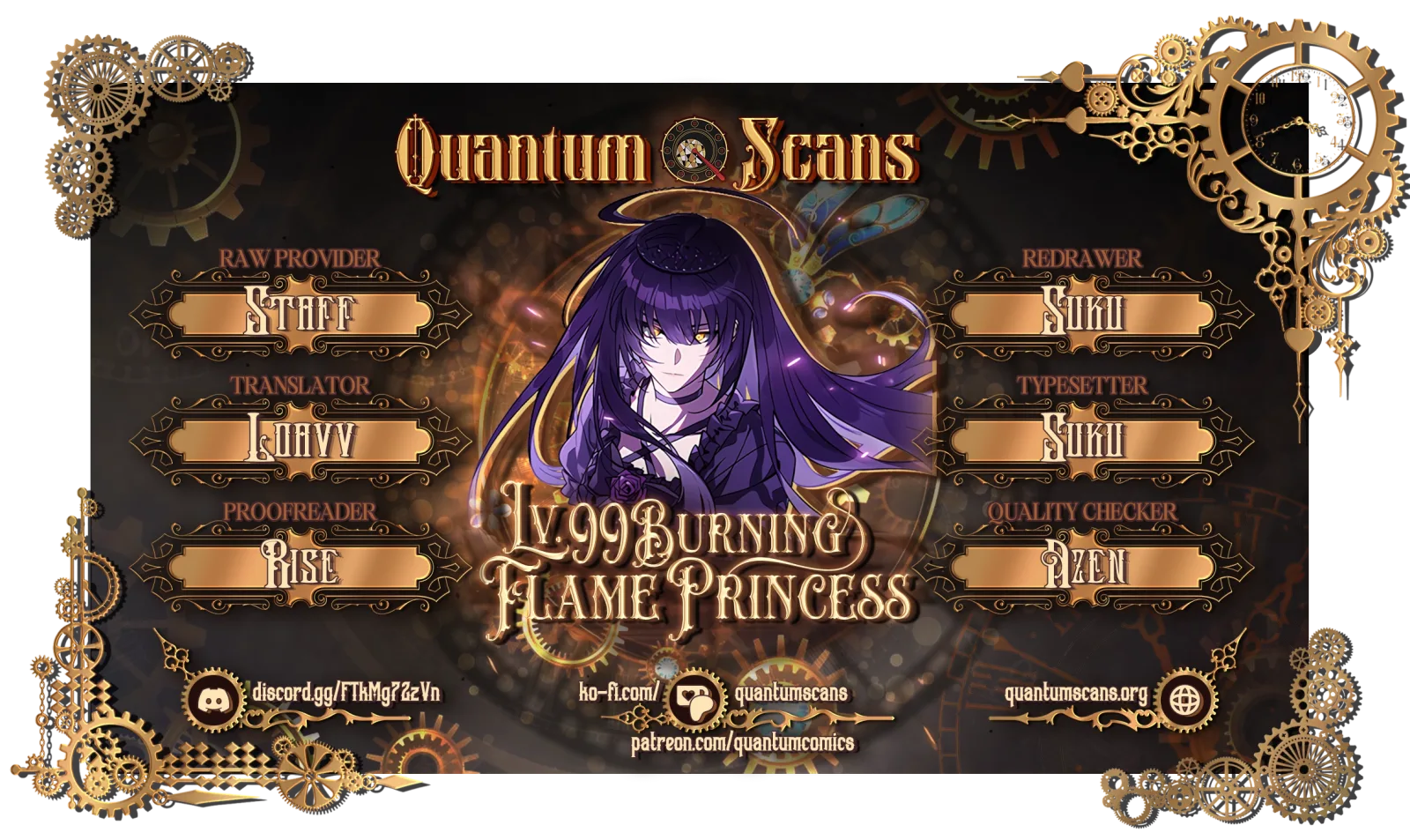 Lv.99 Princess of Black Flame Chapter 12 page 1