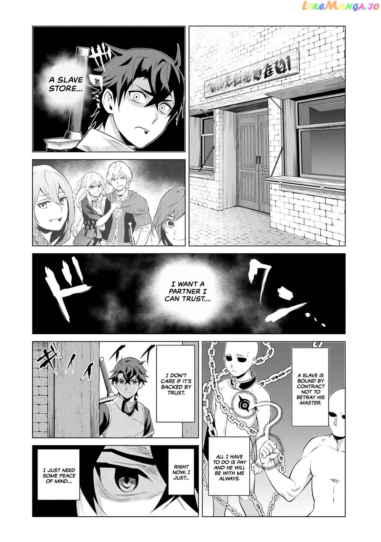 a warrior exiled by the hero and his lover Chapter 1.1 page 21