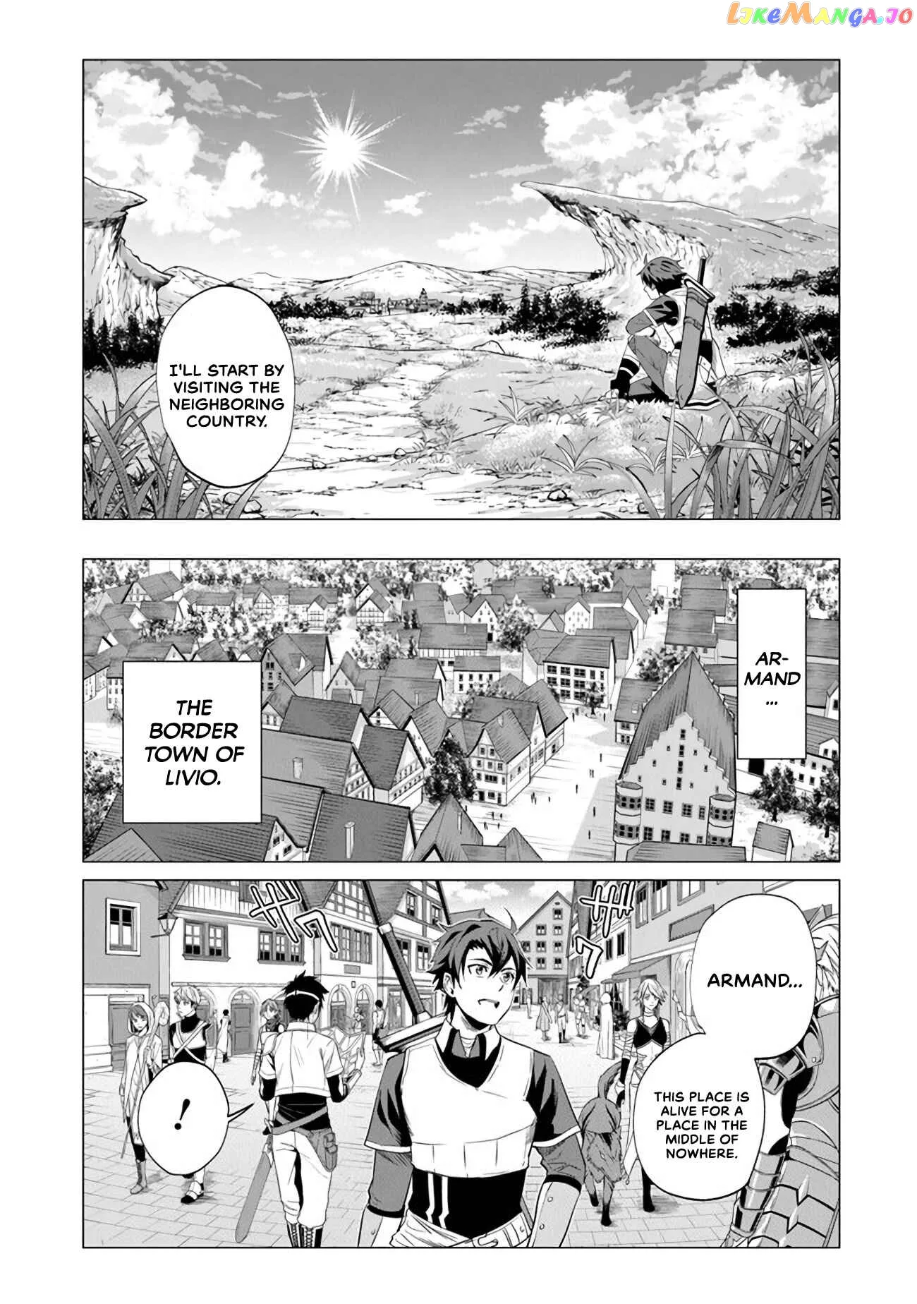 a warrior exiled by the hero and his lover Chapter 1.1 page 20
