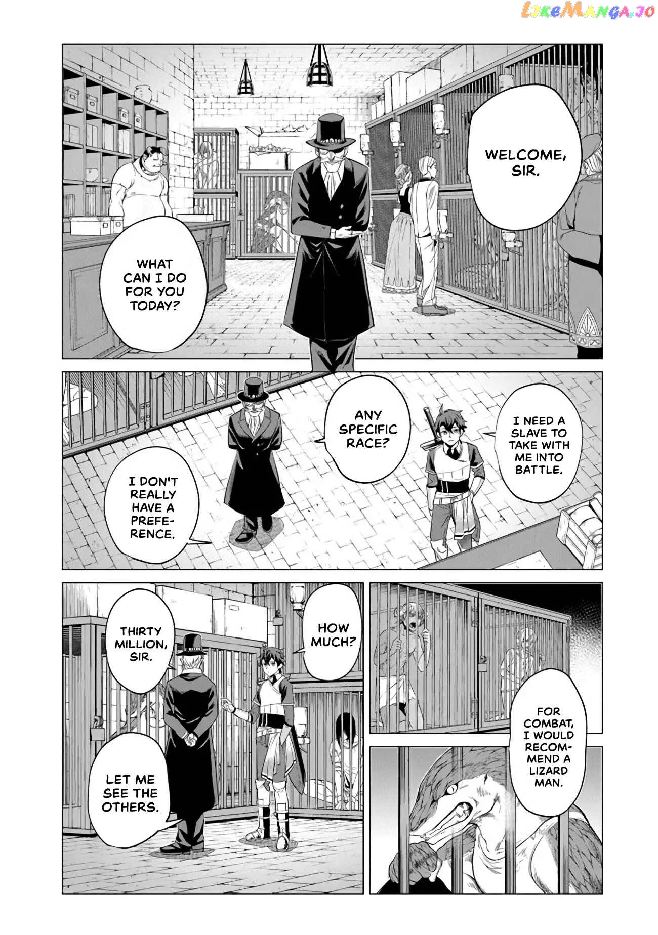 a warrior exiled by the hero and his lover Chapter 1.1 page 22