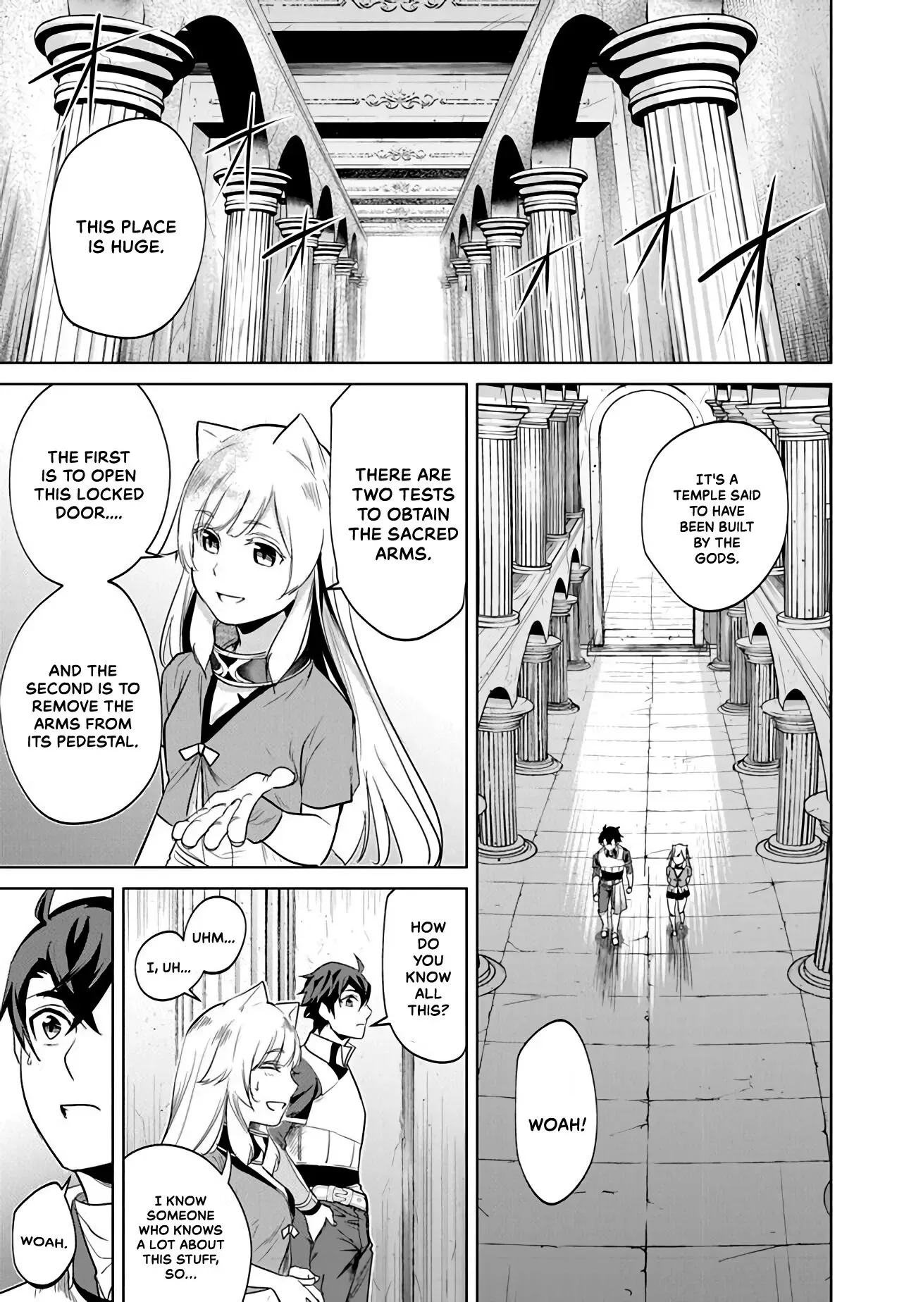 a warrior exiled by the hero and his lover Chapter 2 page 20