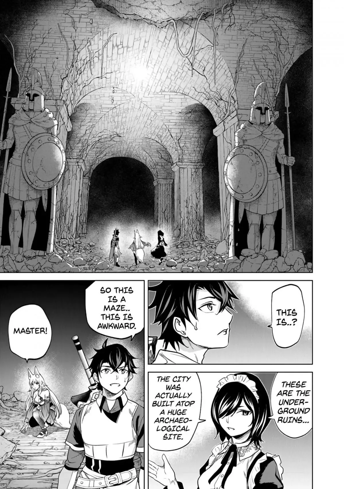 a warrior exiled by the hero and his lover Chapter 6 page 6