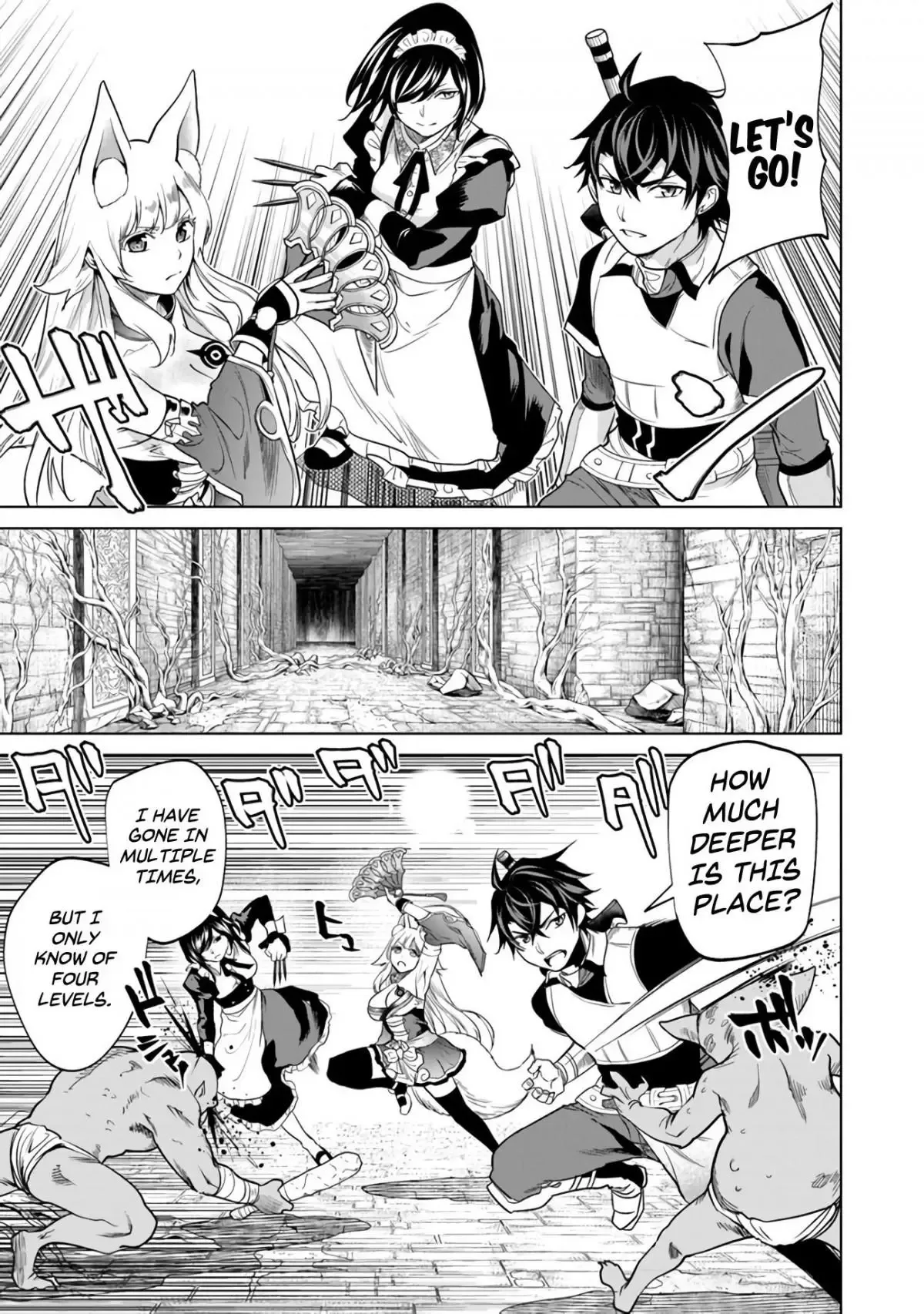 a warrior exiled by the hero and his lover Chapter 6 page 8