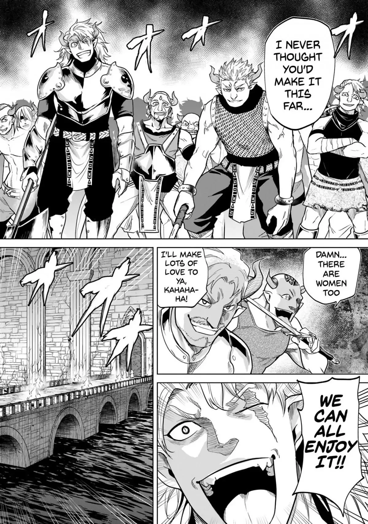 a warrior exiled by the hero and his lover Chapter 6 page 11