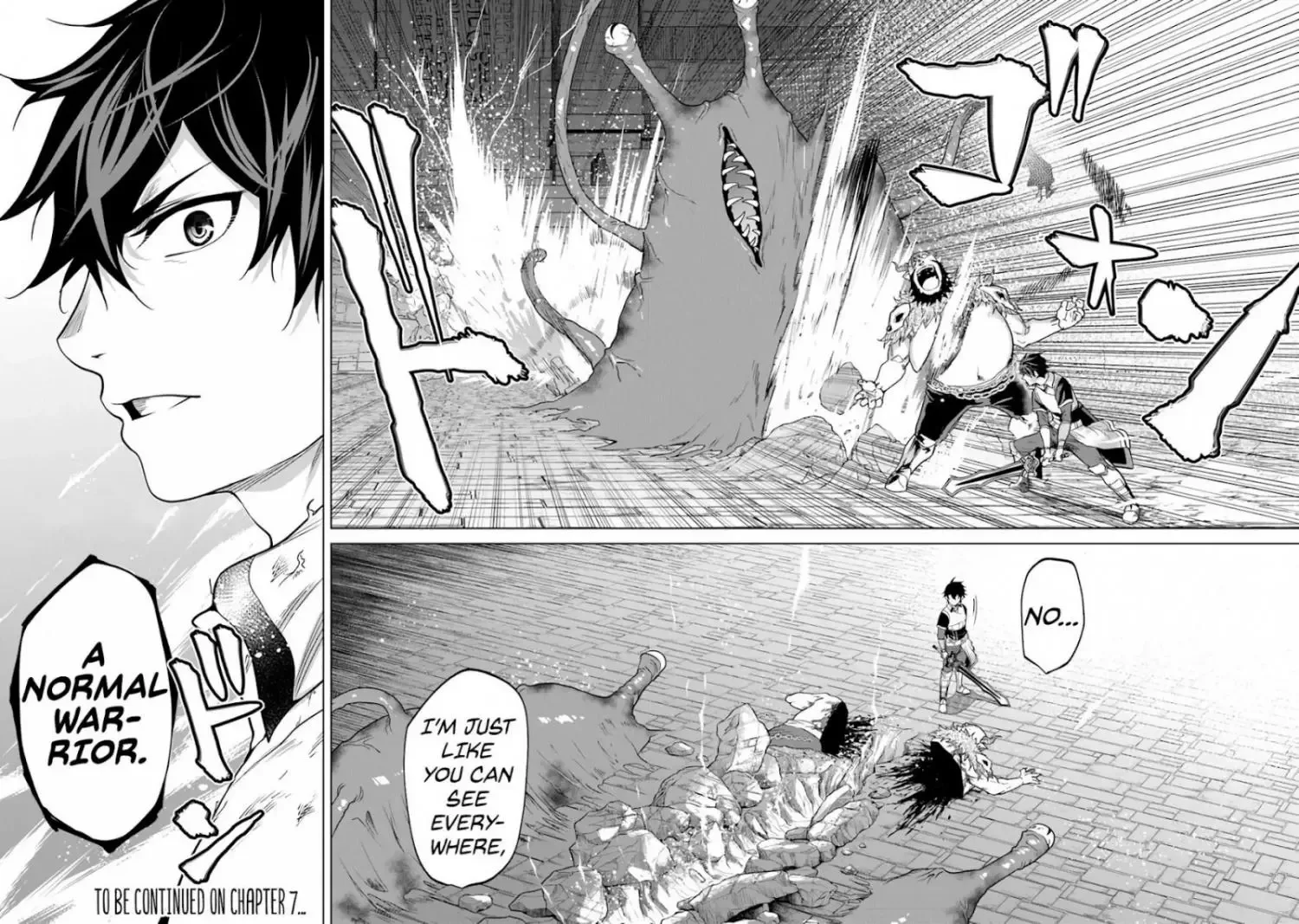 a warrior exiled by the hero and his lover Chapter 6 page 27