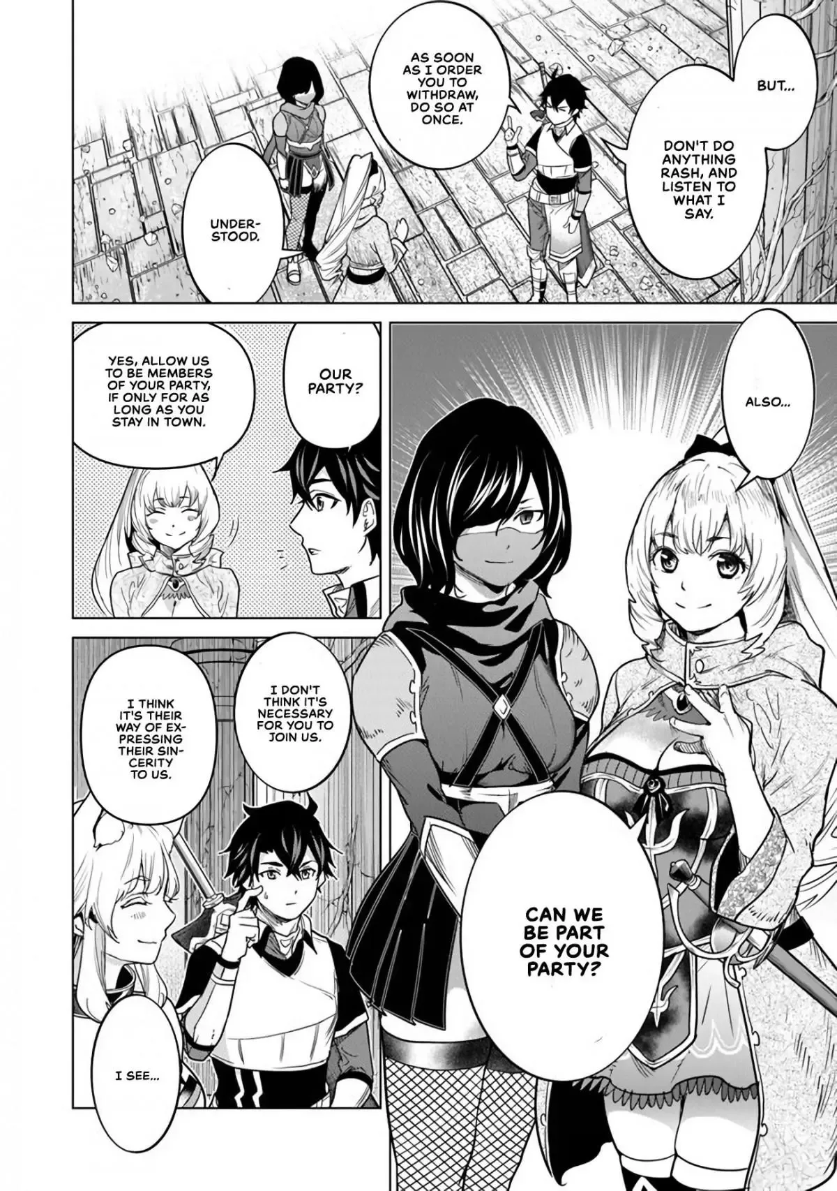 a warrior exiled by the hero and his lover Chapter 8 page 9