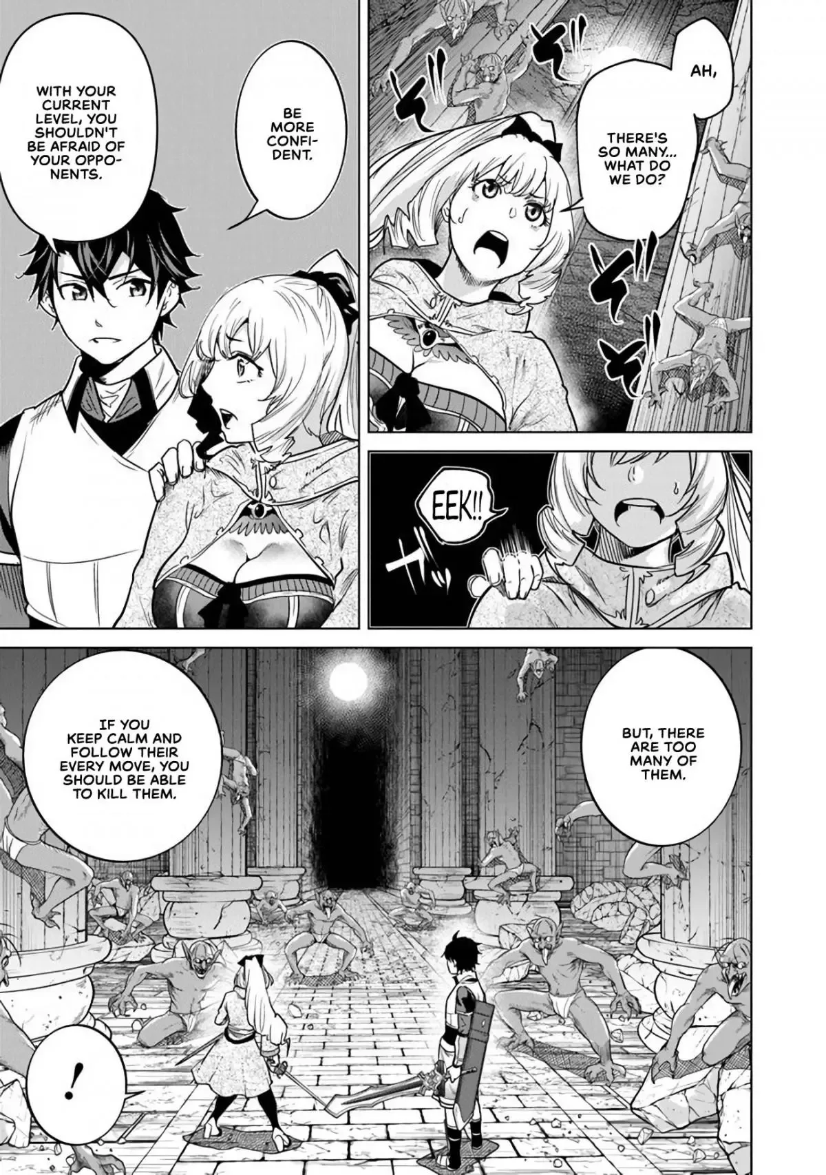a warrior exiled by the hero and his lover Chapter 8 page 14