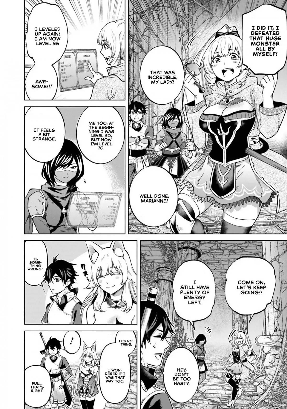 a warrior exiled by the hero and his lover Chapter 8 page 19