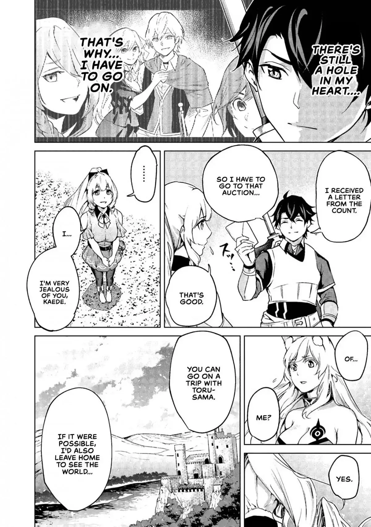 a warrior exiled by the hero and his lover Chapter 9 page 13
