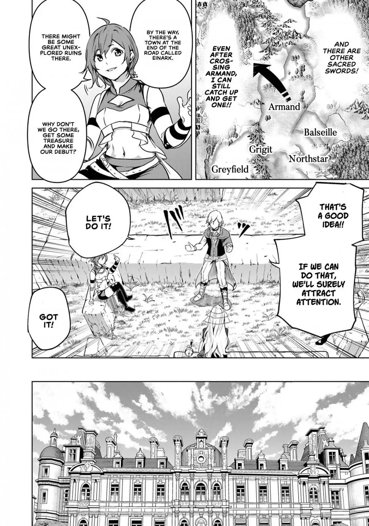 a warrior exiled by the hero and his lover Chapter 9 page 25