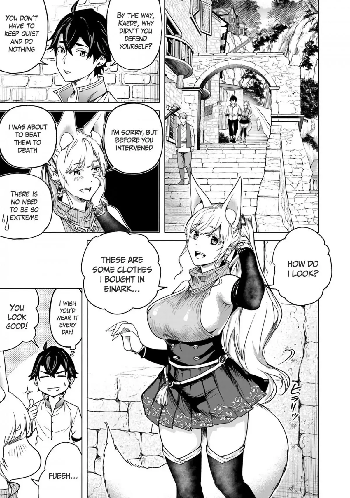 a warrior exiled by the hero and his lover Chapter 12.5 page 9