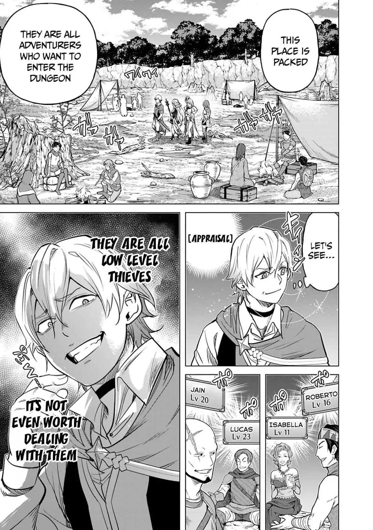 a warrior exiled by the hero and his lover Chapter 13 page 3