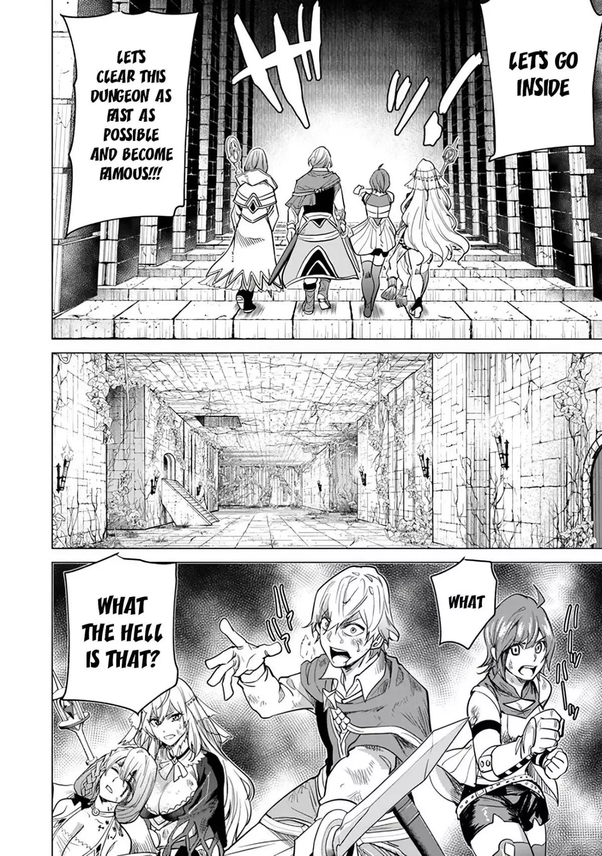 a warrior exiled by the hero and his lover Chapter 13 page 4