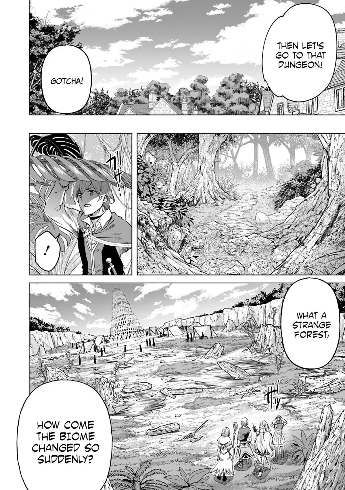 a warrior exiled by the hero and his lover Chapter 13 page 2