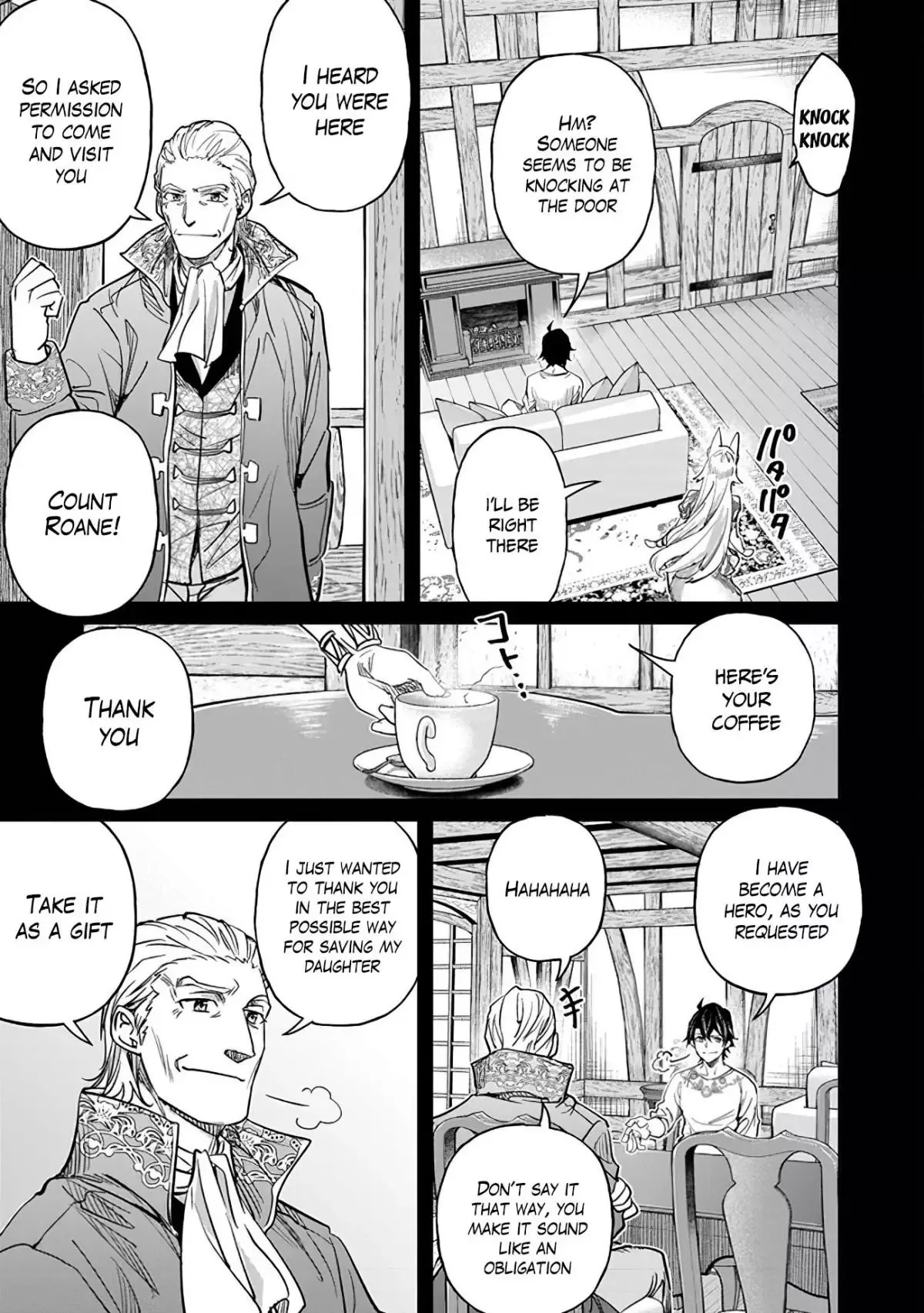 a warrior exiled by the hero and his lover Chapter 13 page 19