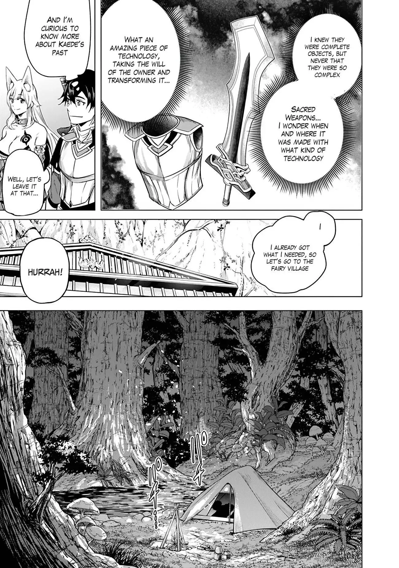 a warrior exiled by the hero and his lover Chapter 17 page 23