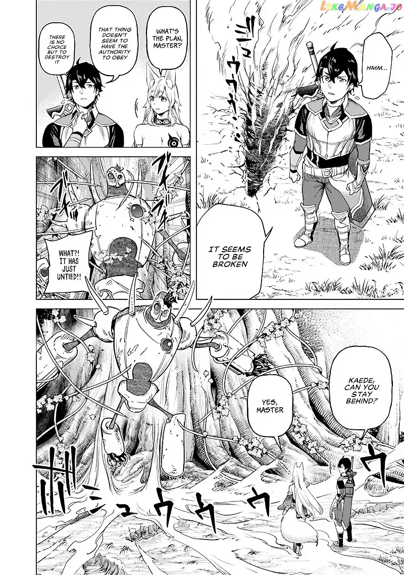 a warrior exiled by the hero and his lover Chapter 18 page 22