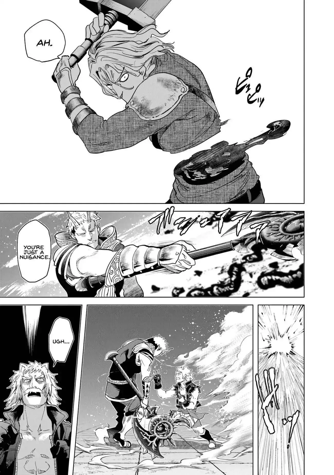 a warrior exiled by the hero and his lover Chapter 20 page 17