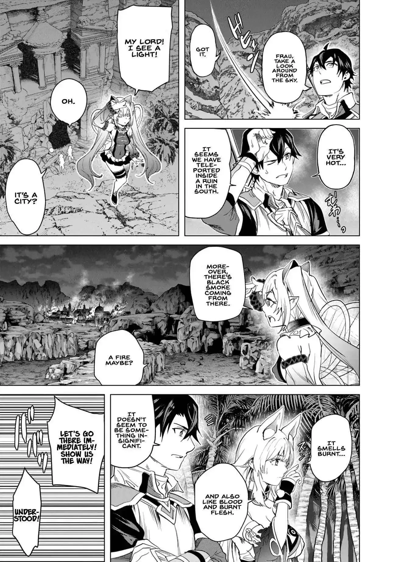 a warrior exiled by the hero and his lover Chapter 20 page 25