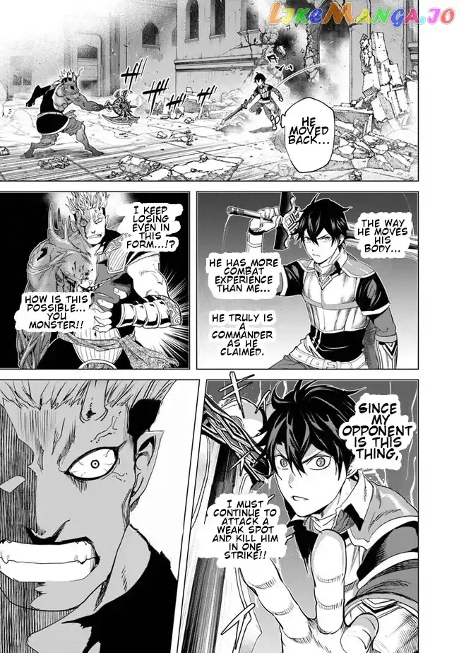 a warrior exiled by the hero and his lover Chapter 21 page 28