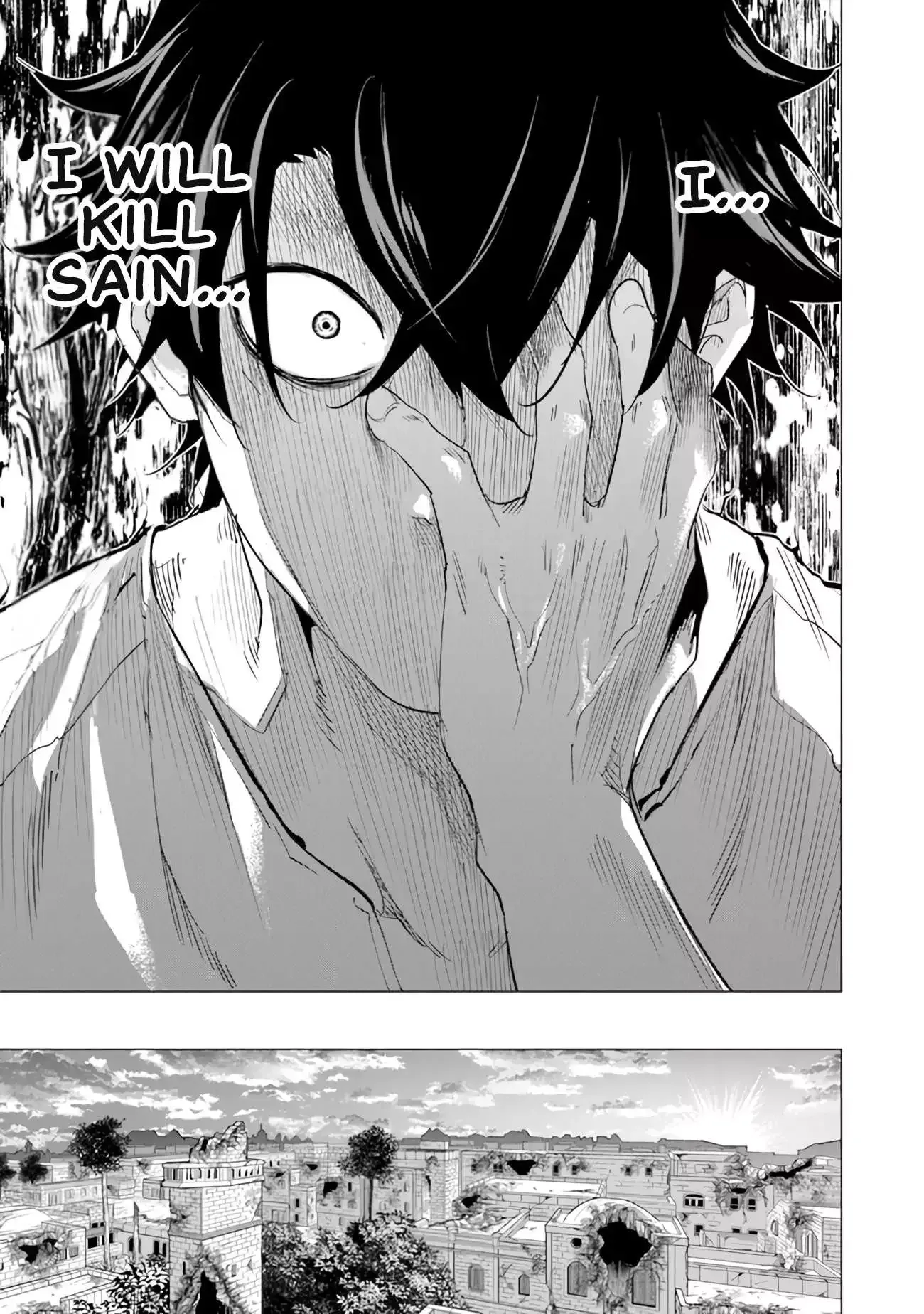 a warrior exiled by the hero and his lover Chapter 22 page 8