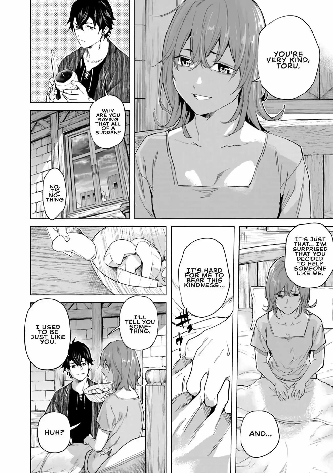 a warrior exiled by the hero and his lover Chapter 22 page 23