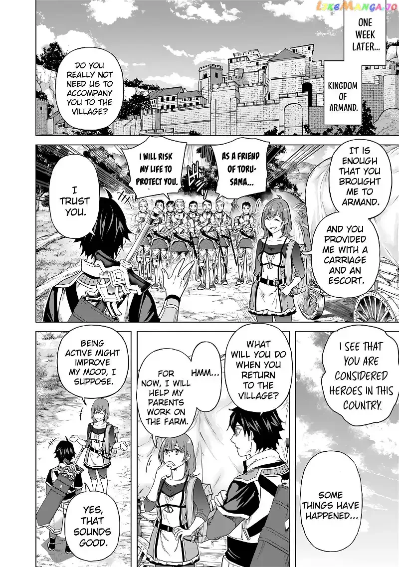 a warrior exiled by the hero and his lover Chapter 23 page 18