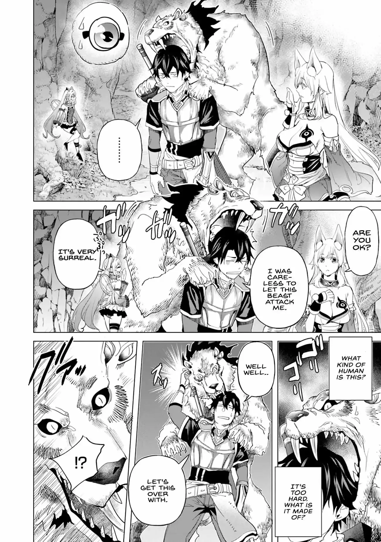 a warrior exiled by the hero and his lover Chapter 24 page 3