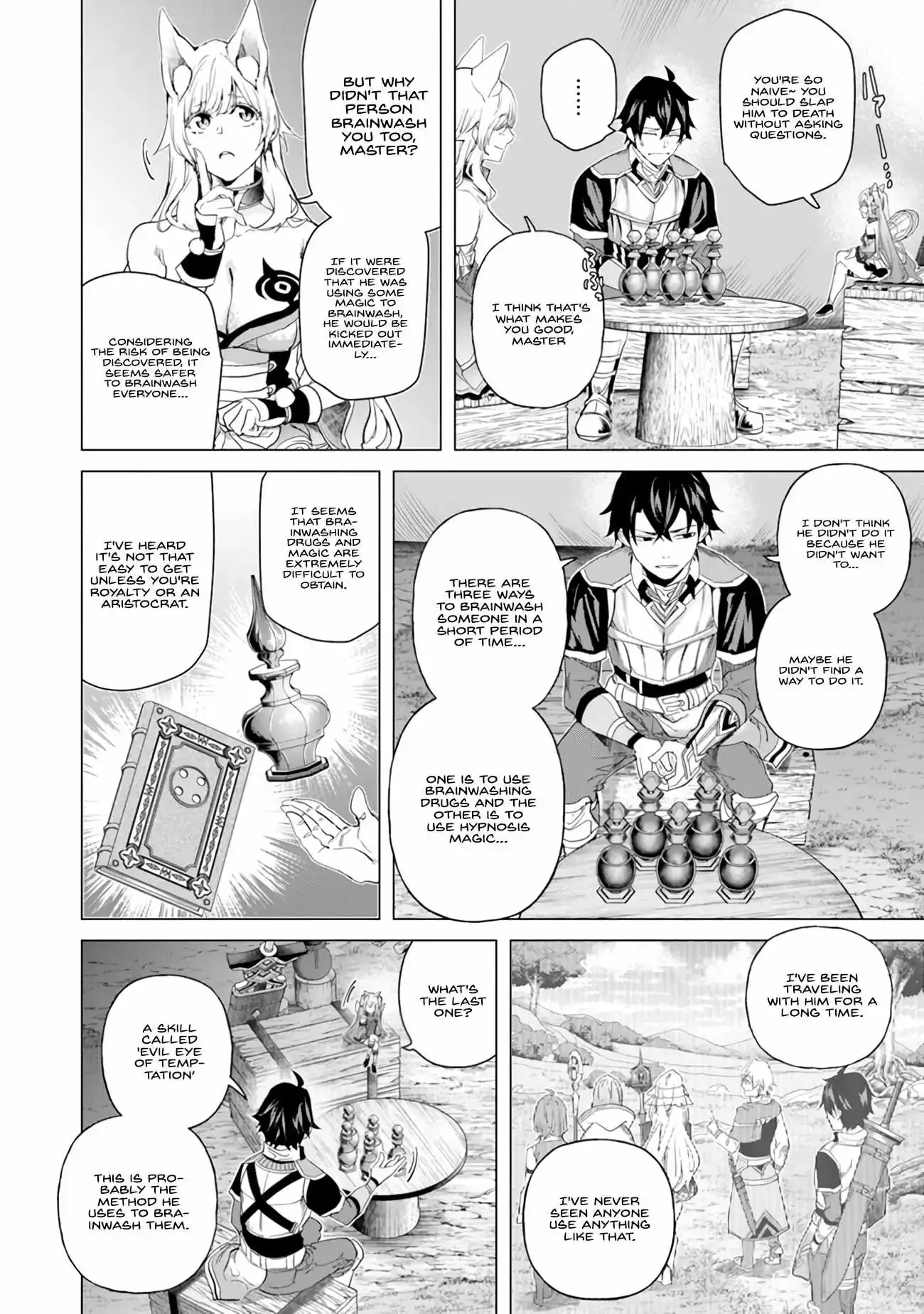 a warrior exiled by the hero and his lover Chapter 24 page 7